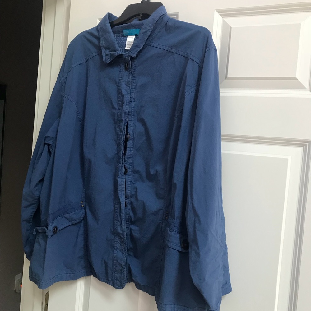 Ladies navy spring jacket